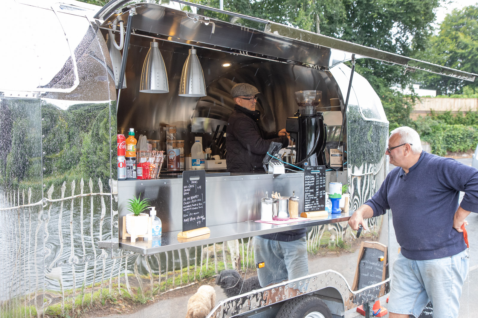 2021.08 Lymm Dam coffee trailer