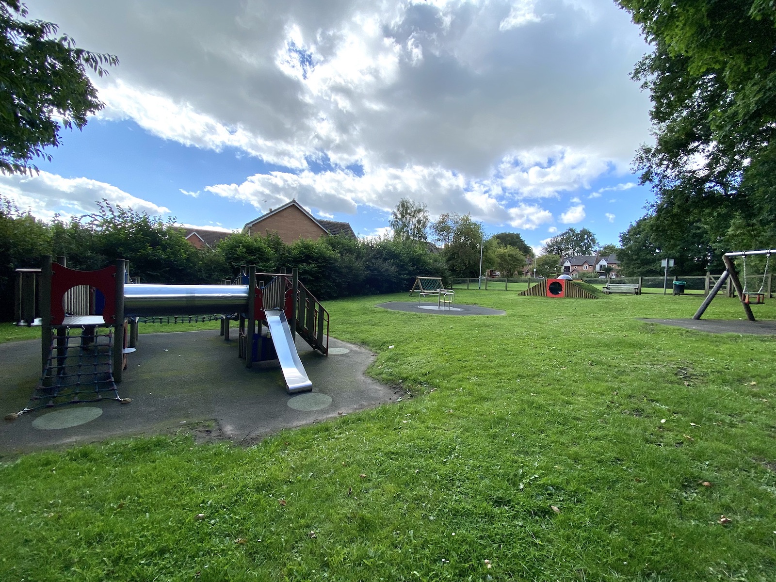 2022.08 High Legh playground wide view