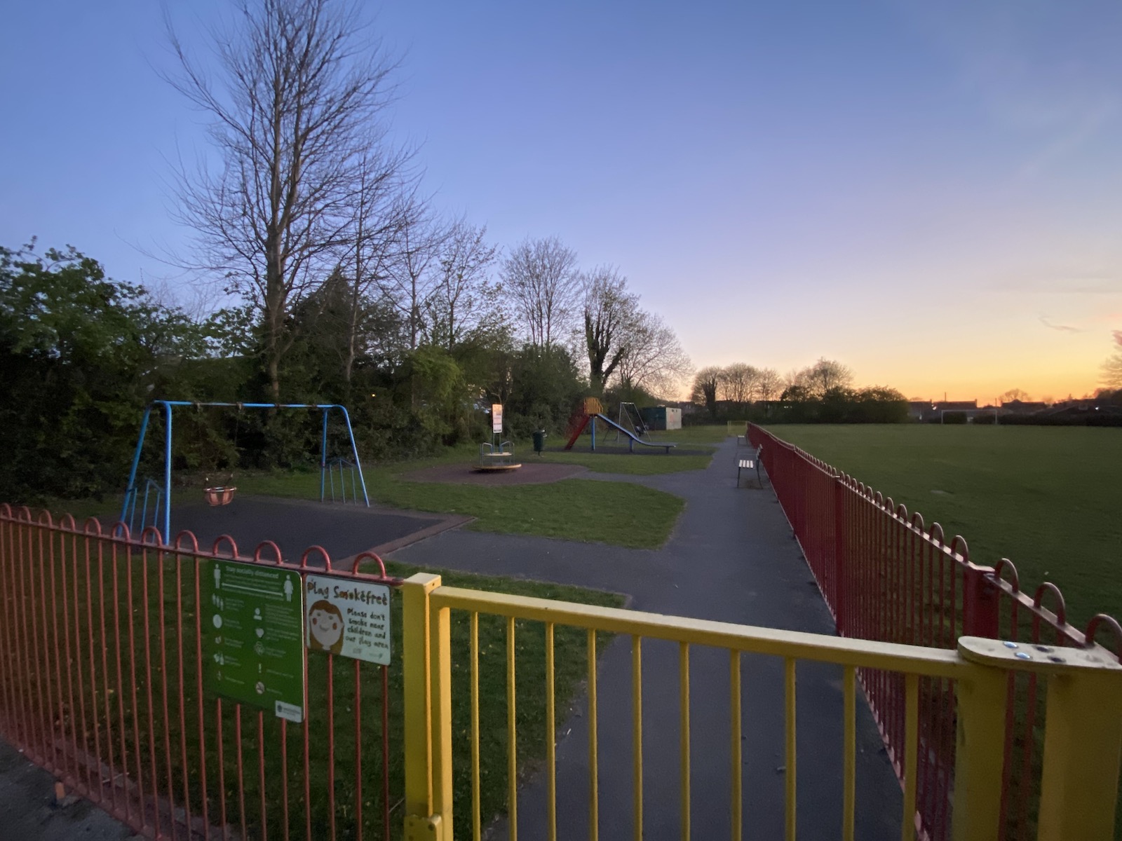 Sandy lane play area