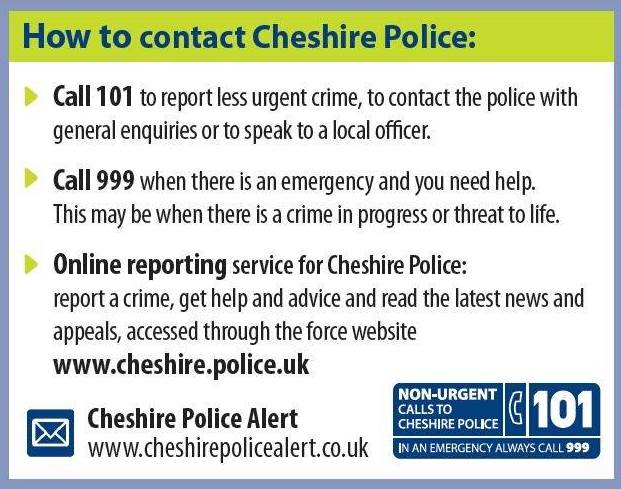 Lymm PCSO contact details