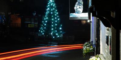 Christmas lights - The Golden Fleece